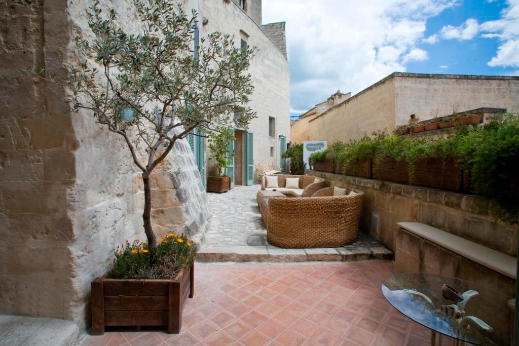 L'Hotel In Pietra Matera Bagian luar foto