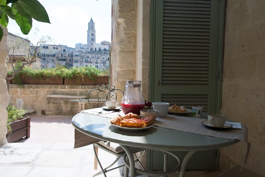 L'Hotel In Pietra Matera Bagian luar foto