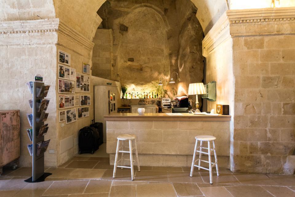 L'Hotel In Pietra Matera Bagian luar foto
