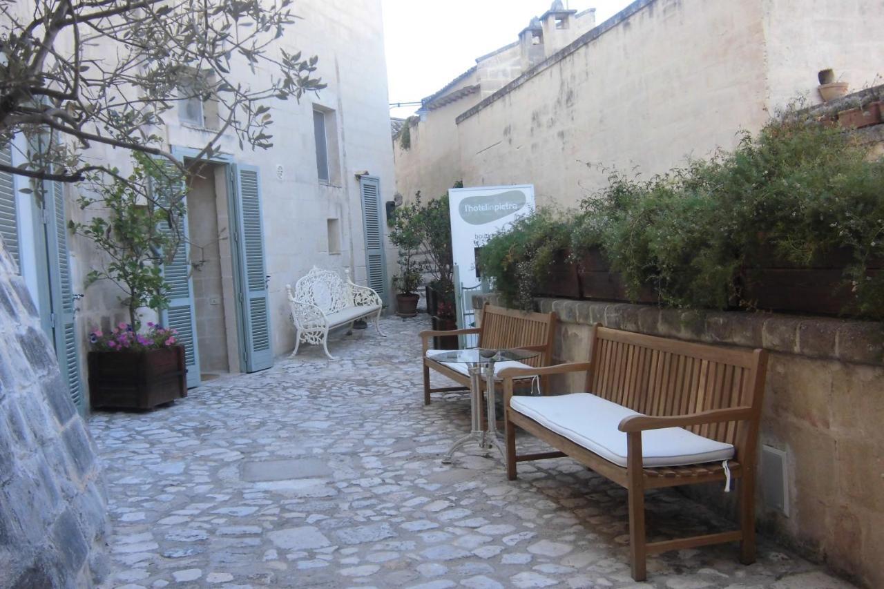 L'Hotel In Pietra Matera Bagian luar foto