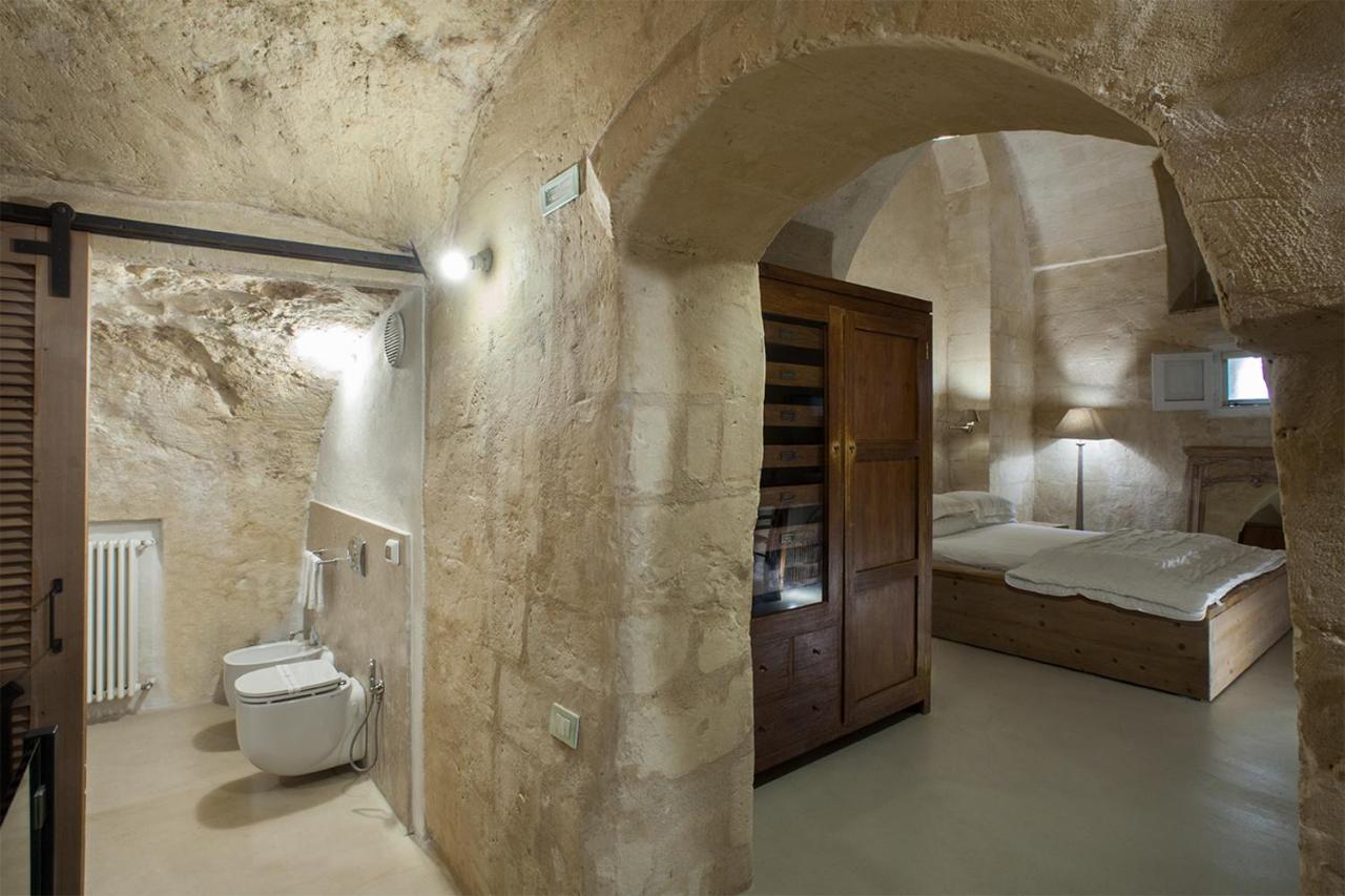 L'Hotel In Pietra Matera Bagian luar foto